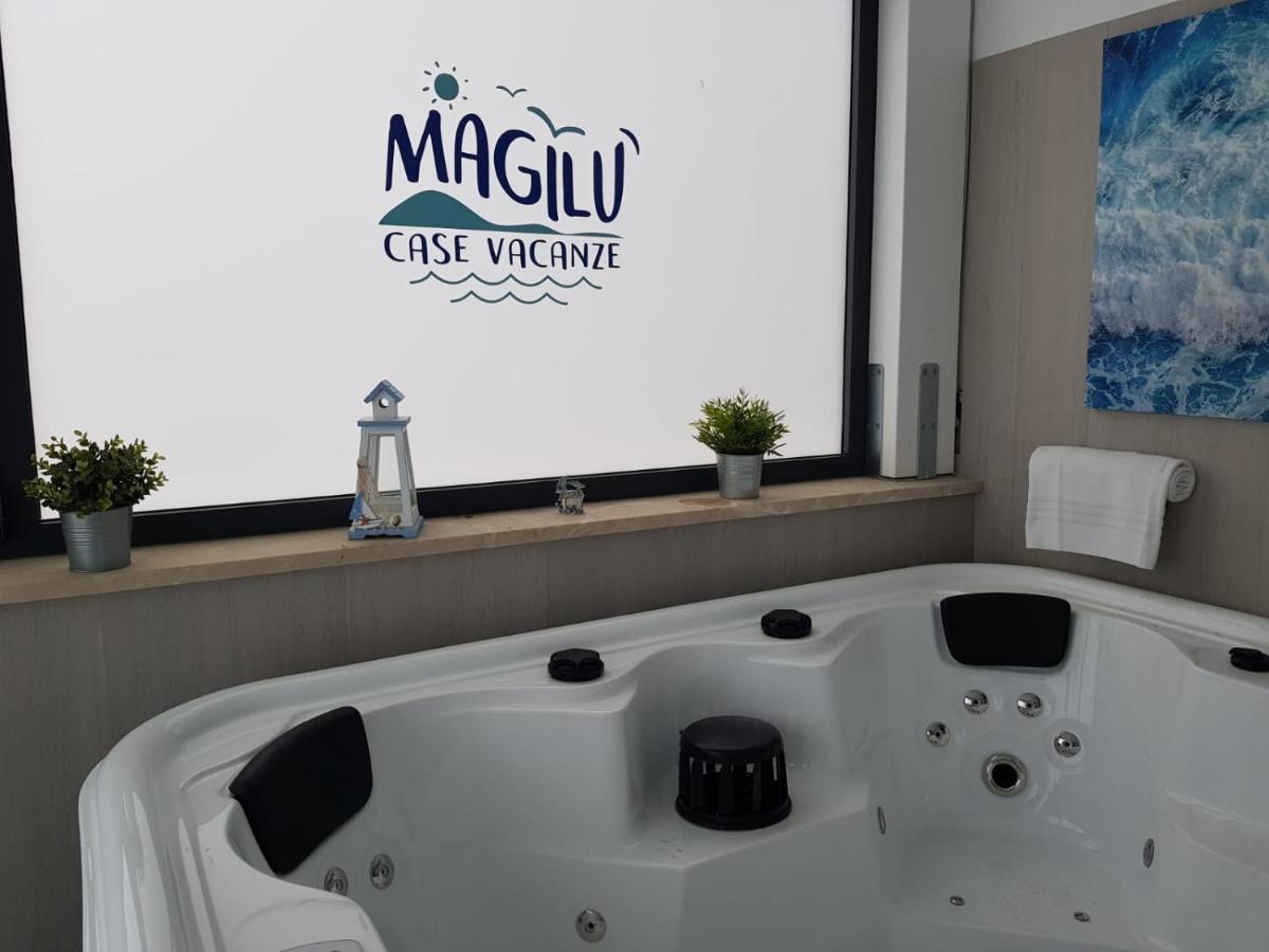 Magilu Case Con Jacuzzi Кастеламаре дел Голфо Екстериор снимка