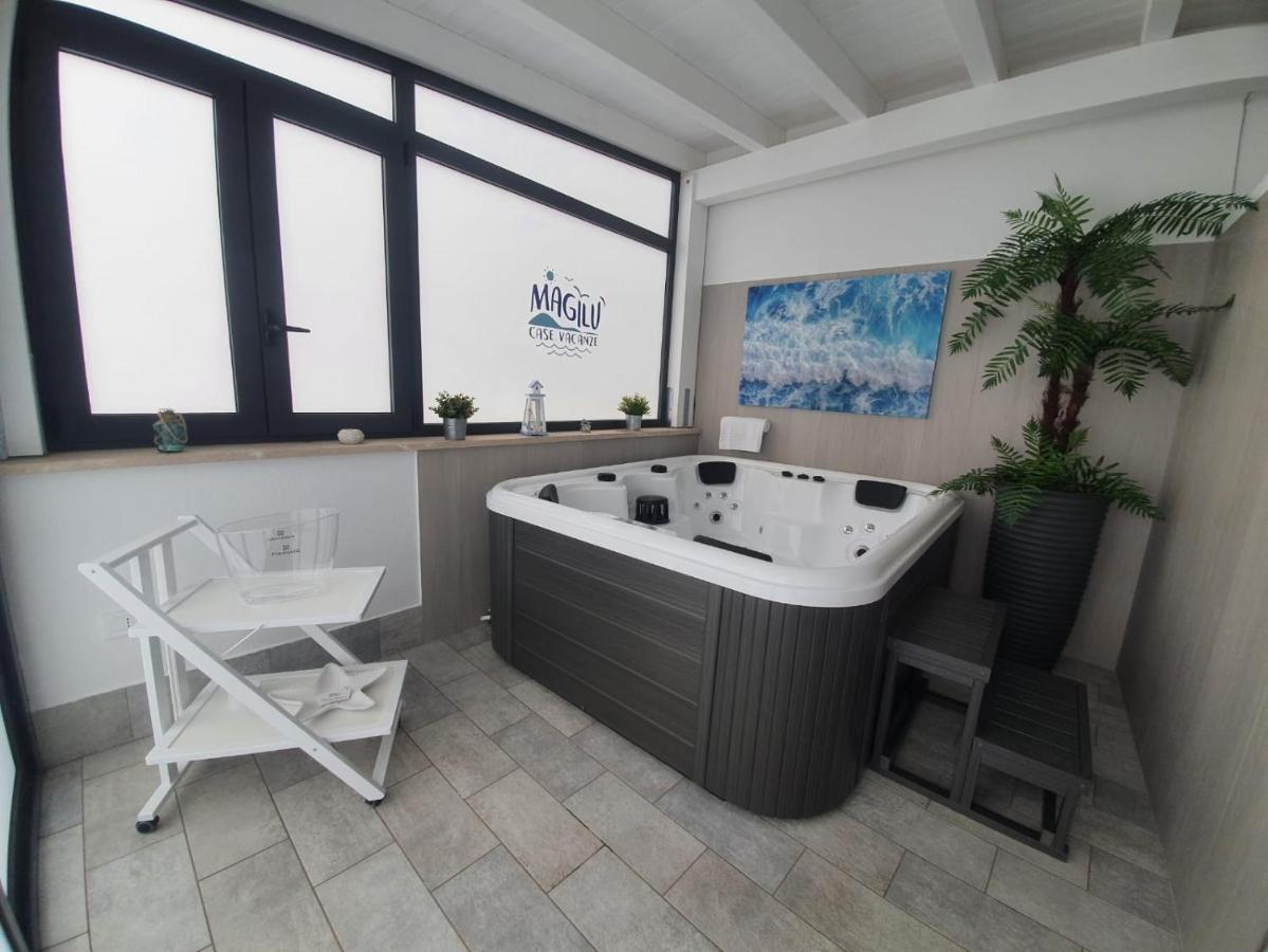 Magilu Case Con Jacuzzi Кастеламаре дел Голфо Екстериор снимка